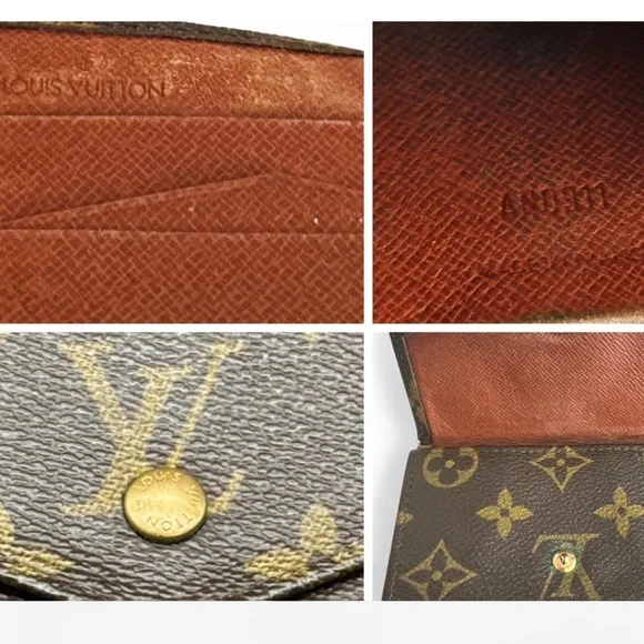 Louis Vuitton Wallet LV Vintage Monogram Canvas 🤎✨🖤👝 - Picture 4 of 10